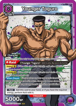 Younger Toguro (025) (UE13BT/YYH-1-025) [UE13BT: Yu Yu Hakusho: Ghost Files] Foil - Deck Out Gaming