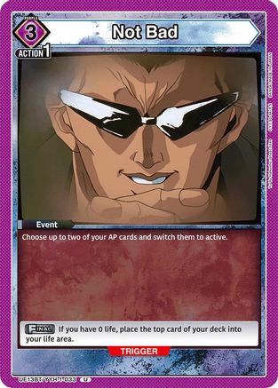 Not Bad (UE13BT/YYH-1-033) [UE13BT: Yu Yu Hakusho: Ghost Files] - Deck Out Gaming