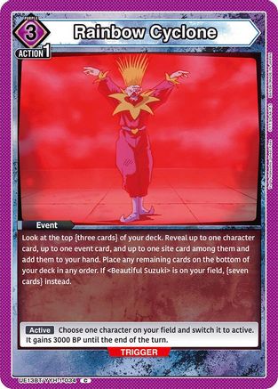 Rainbow Cyclone (UE13BT/YYH-1-034) [UE13BT: Yu Yu Hakusho: Ghost Files] - Deck Out Gaming