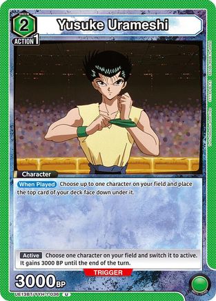 Yusuke Urameshi (036) (UE13BT/YYH-1-036) [UE13BT: Yu Yu Hakusho: Ghost Files] - Deck Out Gaming