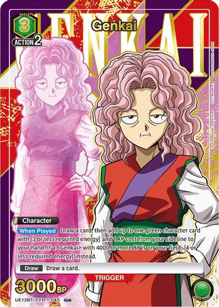 Genkai (045) (U*) (UE13BT/YYH-1-045) [UE13BT: Yu Yu Hakusho: Ghost Files] Foil - Deck Out Gaming