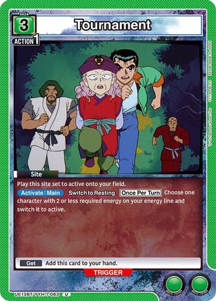 Tournament (UE13BT/YYH-1-063) [UE13BT: Yu Yu Hakusho: Ghost Files] - Deck Out Gaming