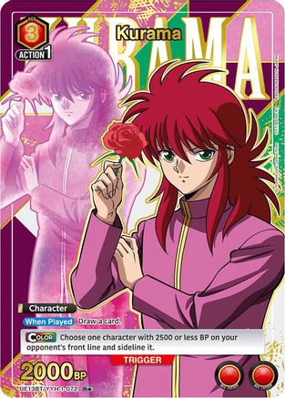 Kurama (072) (R*) (UE13BT/YYH-1-072) [UE13BT: Yu Yu Hakusho: Ghost Files] Foil - Deck Out Gaming