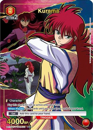Kurama (073) (SR*) (UE13BT/YYH-1-073) [UE13BT: Yu Yu Hakusho: Ghost Files] Foil - Deck Out Gaming