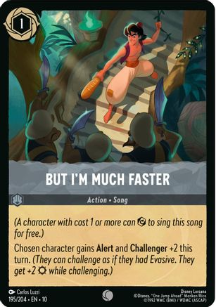 But I'm Much Faster (195/204) [Whispers in the Well] - Deck Out Gaming