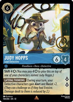 Judy Hopps - Lead Detective (150/204) [Whispers in the Well] - Deck Out Gaming