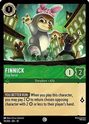 Finnick - Tiny Terror (74/204) [Whispers in the Well] - Deck Out Gaming