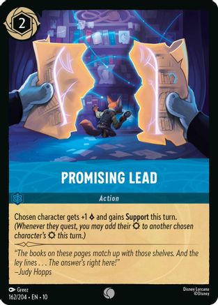 Promising Lead (162/204) [Whispers in the Well] Cold Foil - Deck Out Gaming