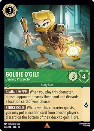 Goldie O'Gilt - Cunning Prospector (87/204) [Whispers in the Well] - Deck Out Gaming