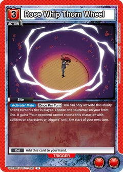 Rose Whip Thorn Wheel (UE13BT/YYH-1-093) [UE13BT: Yu Yu Hakusho: Ghost Files] - Deck Out Gaming