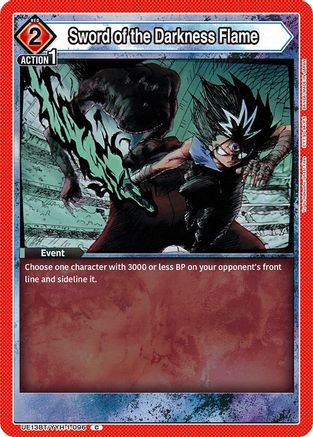 Sword of the Darkness Flame (UE13BT/YYH-1-096) [UE13BT: Yu Yu Hakusho: Ghost Files] - Deck Out Gaming