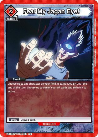Fear My Jagan Eye! (UE13BT/YYH-1-098) [UE13BT: Yu Yu Hakusho: Ghost Files] - Deck Out Gaming