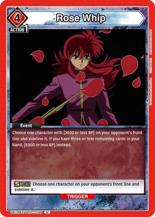 Rose Whip (UE13BT/YYH-1-100) [UE13BT: Yu Yu Hakusho: Ghost Files] - Deck Out Gaming