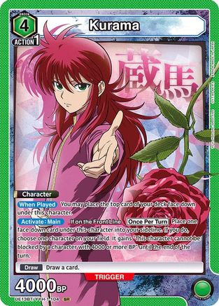 Kurama (104) (UE13BT/YYH-1-104) [UE13BT: Yu Yu Hakusho: Ghost Files] Foil - Deck Out Gaming