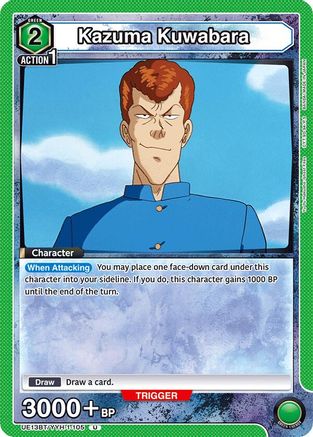 Kazuma Kuwabara (105) (UE13BT/YYH-1-105) [UE13BT: Yu Yu Hakusho: Ghost Files] - Deck Out Gaming