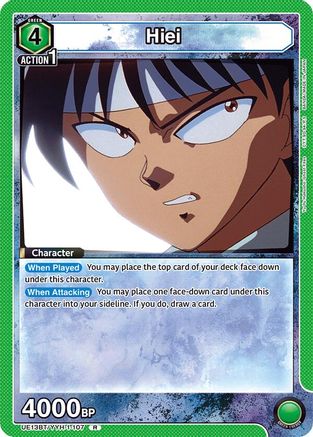 Hiei (107) (UE13BT/YYH-1-107) [UE13BT: Yu Yu Hakusho: Ghost Files] Foil - Deck Out Gaming
