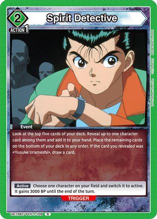 Spirit Detective (UE13BT/YYH-1-109) [UE13BT: Yu Yu Hakusho: Ghost Files] Foil - Deck Out Gaming