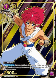 Jin (110) (R*) (UE13BT/YYH-1-110) [UE13BT: Yu Yu Hakusho: Ghost Files] Foil - Deck Out Gaming