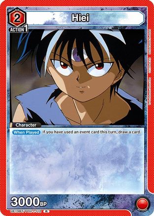 Hiei (112) (UE13BT/YYH-1-112) [UE13BT: Yu Yu Hakusho: Ghost Files] Foil - Deck Out Gaming
