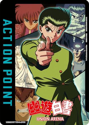 Action Point Card (AP01) (UE13BT/YYH-1-AP01) [UE13BT: Yu Yu Hakusho: Ghost Files] Foil - Deck Out Gaming