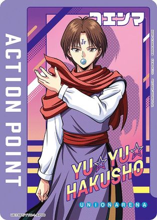 Action Point Card (AP06) (UE13BT/YYH-1-AP06) [UE13BT: Yu Yu Hakusho: Ghost Files] Foil - Deck Out Gaming
