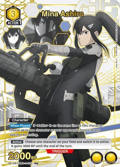 Mina Ashiro (003) (R*) (UE12BT/KJ8-1-004) [UE12BT: Kaiju No. 8] Foil - Deck Out Gaming