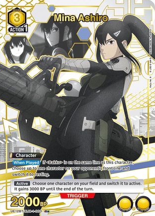 Mina Ashiro (003) (R*) (UE12BT/KJ8-1-004) [UE12BT: Kaiju No. 8] Foil - Deck Out Gaming
