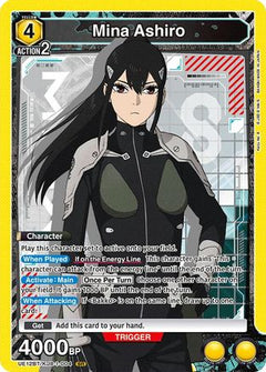 Mina Ashiro (004) (UE12BT/KJ8-1-004) [UE12BT: Kaiju No. 8] Foil - Deck Out Gaming