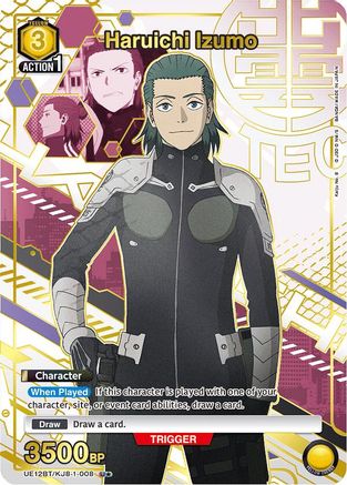 Haruichi Izumo (008) (U*) (UE12BT/KJ8-1-008) [UE12BT: Kaiju No. 8] Foil - Deck Out Gaming