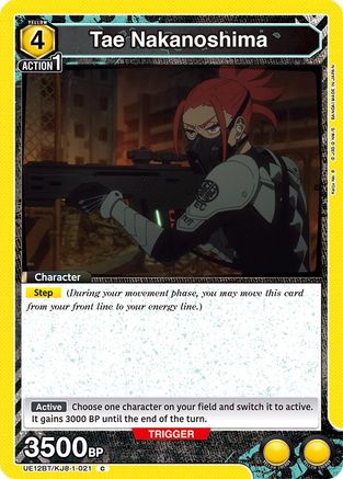 Tae Nakanoshima (UE12BT/KJ8-1-021) [UE12BT: Kaiju No. 8] - Deck Out Gaming