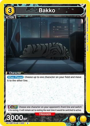 Bakko (022) (UE12BT/KJ8-1-022) [UE12BT: Kaiju No. 8] - Deck Out Gaming