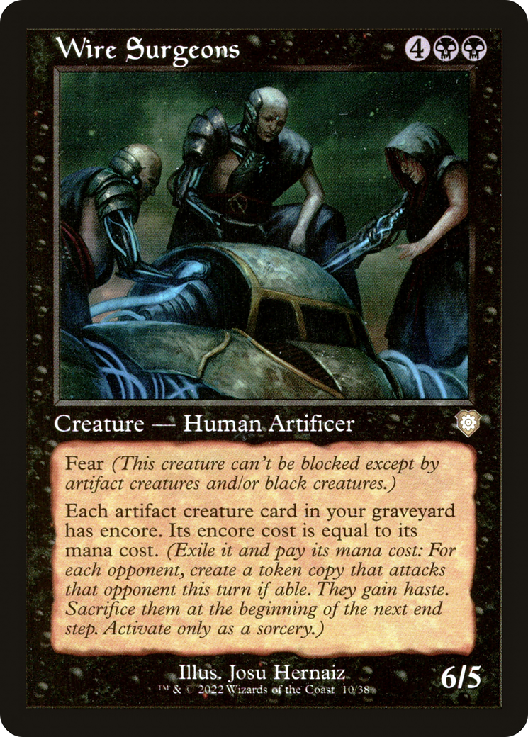 Wire Surgeons (Retro Frame) (10) [Commander: The Brothers' War] - Deck Out Gaming