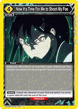Now It's Time For Me to Shoot My Foe (UE12BT/KJ8-1-037) [UE12BT: Kaiju No. 8] - Deck Out Gaming