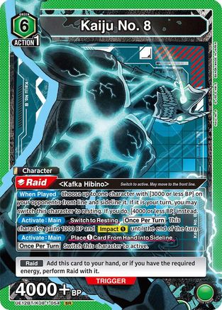 Kaiju No. 8 (054) (UE12BT/KJ8-1-054) [UE12BT: Kaiju No. 8] Foil - Deck Out Gaming