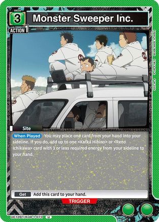 Monster Sweeper Inc. (UE12BT/KJ8-1-073) [UE12BT: Kaiju No. 8] - Deck Out Gaming