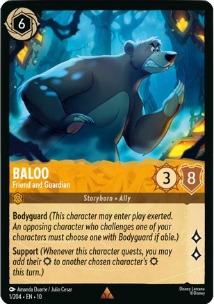 Baloo - Friend and Guardian (1/204) [Whispers in the Well] - Deck Out Gaming