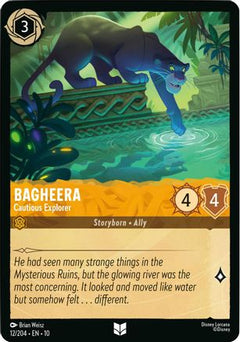 Bagheera - Cautious Explorer (12/204) [Whispers in the Well] Cold Foil - Deck Out Gaming