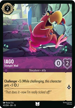 Iago - Stompin' Mad (43/204) [Whispers in the Well] - Deck Out Gaming
