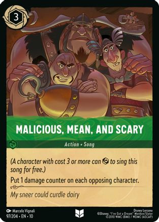 Malicious, Mean, and Scary (97/204) [Whispers in the Well] - Deck Out Gaming