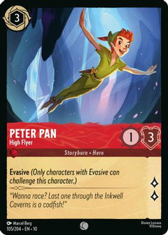 Peter Pan - High Flyer (105/204) [Whispers in the Well] - Deck Out Gaming
