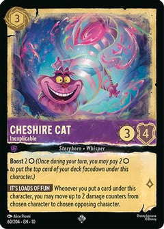 Cheshire Cat - Inexplicable (60/204) [Whispers in the Well] Cold Foil-1
