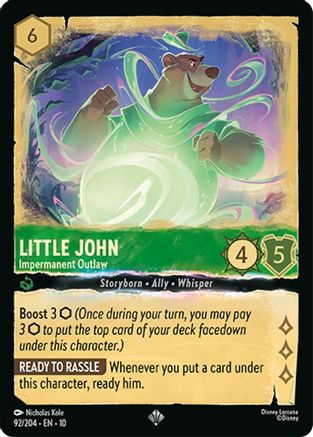 Little John - Impermanent Outlaw (92/204) [Whispers in the Well] Cold Foil-1