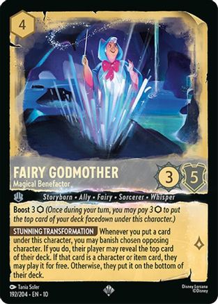 Fairy Godmother - Magical Benefactor (192/204) [Whispers in the Well] Cold Foil-1