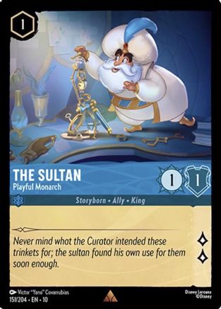 The Sultan - Playful Monarch (151/204) [Whispers in the Well] - Deck Out Gaming