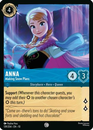 Anna - Making Snow Plans (139/204) [Whispers in the Well] - Deck Out Gaming