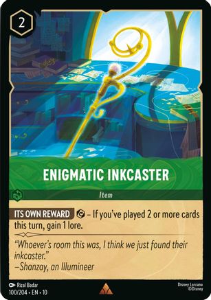 Enigmatic Inkcaster (100/204) [Whispers in the Well] - Deck Out Gaming