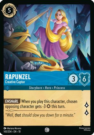 Rapunzel - Creative Captor (143/204) [Whispers in the Well] - Deck Out Gaming