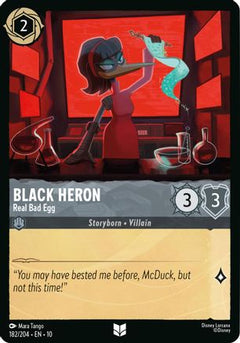 Black Heron - Real Bad Egg (182/204) [Whispers in the Well] Cold Foil - Deck Out Gaming