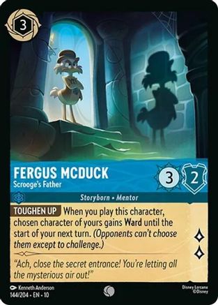 Fergus McDuck - Scrooge's Father (144/204) [Whispers in the Well] - Deck Out Gaming
