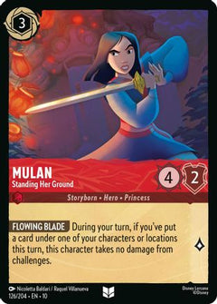 Mulan - Standing Her Ground (126/204) [Whispers in the Well] - Deck Out Gaming